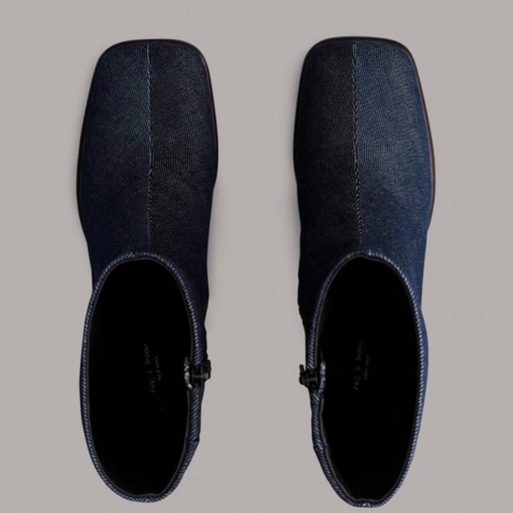 Rag And Bone Matrix Boot - Denim - image 4